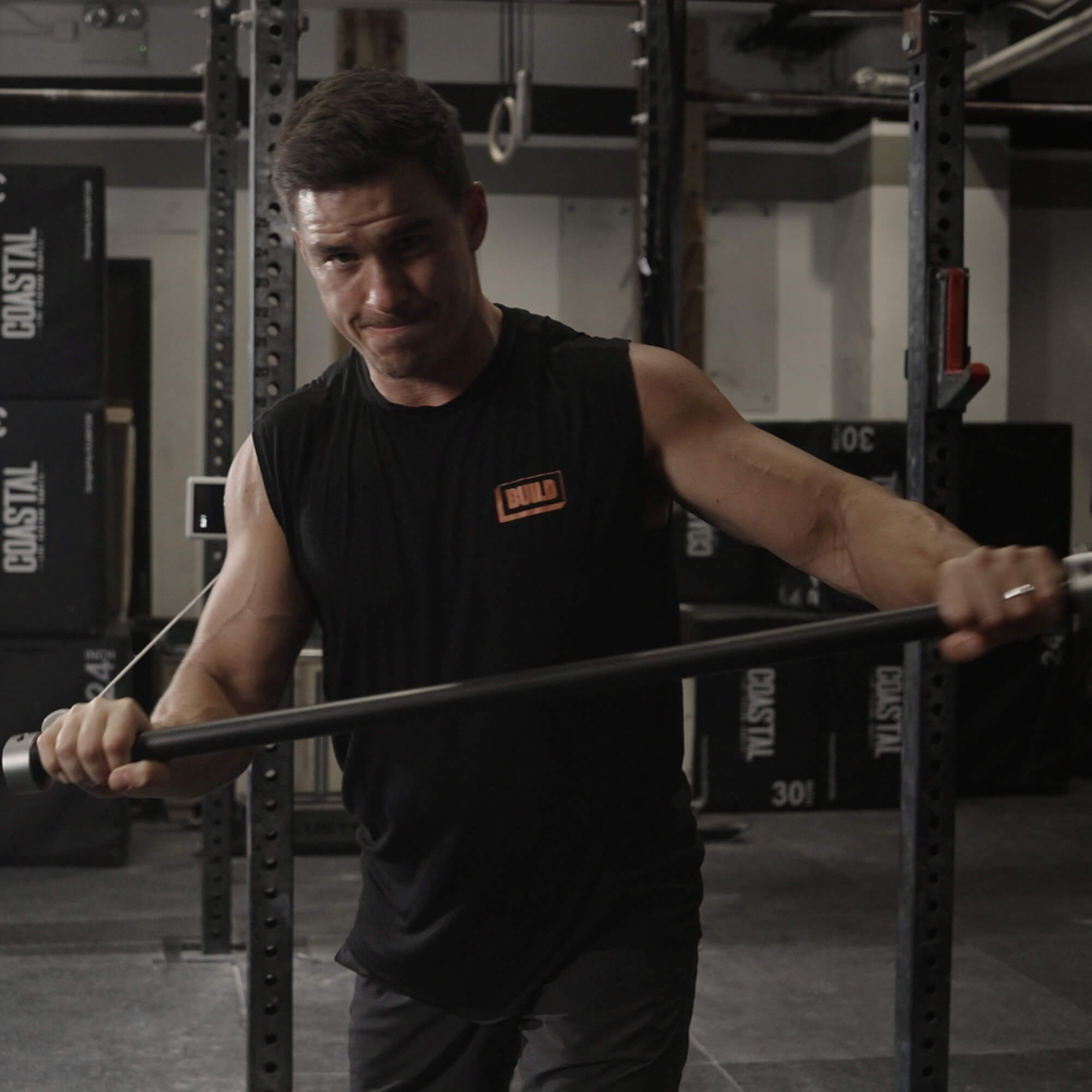 Carbon Bar with Hooks