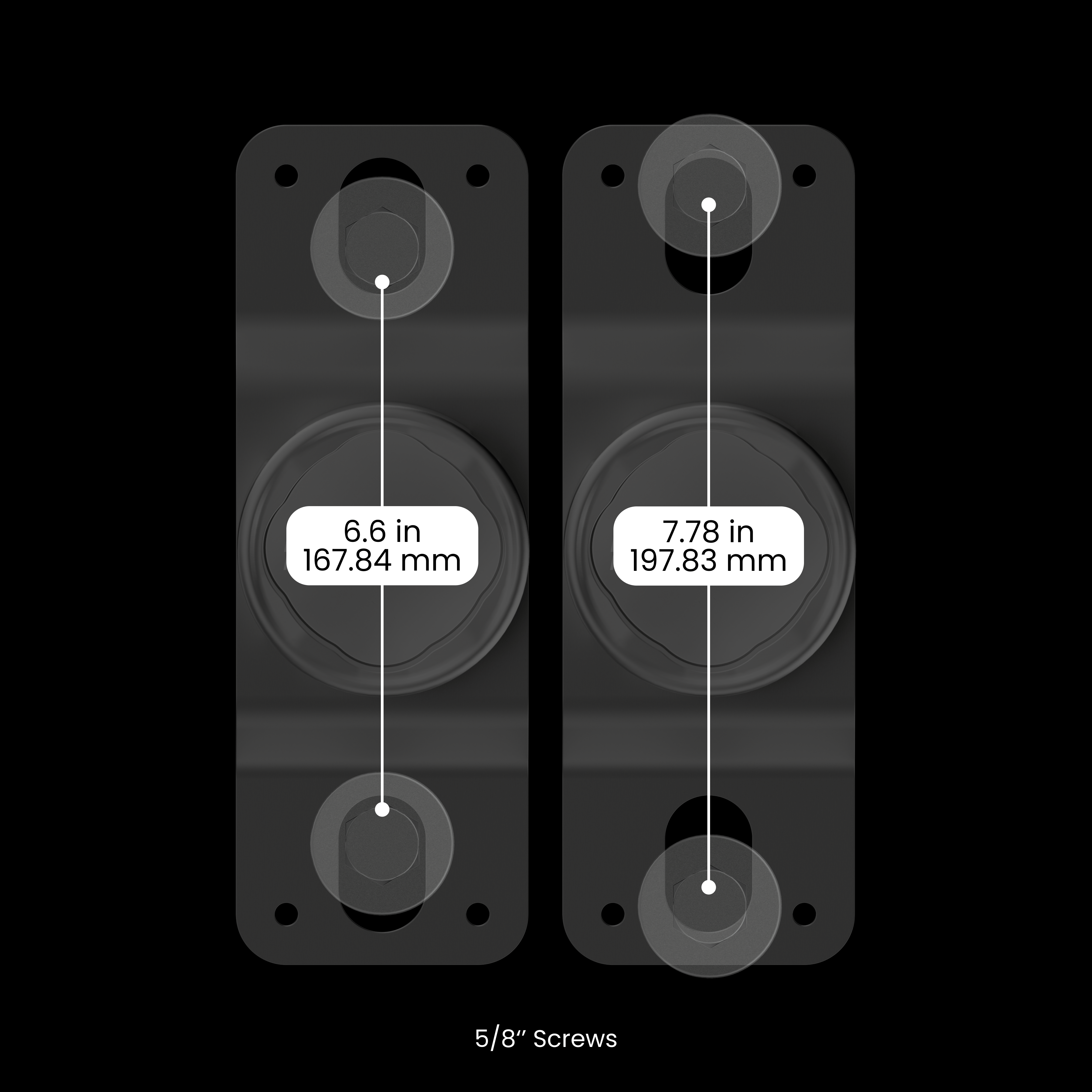 Fixed Rack Mount (Pair)