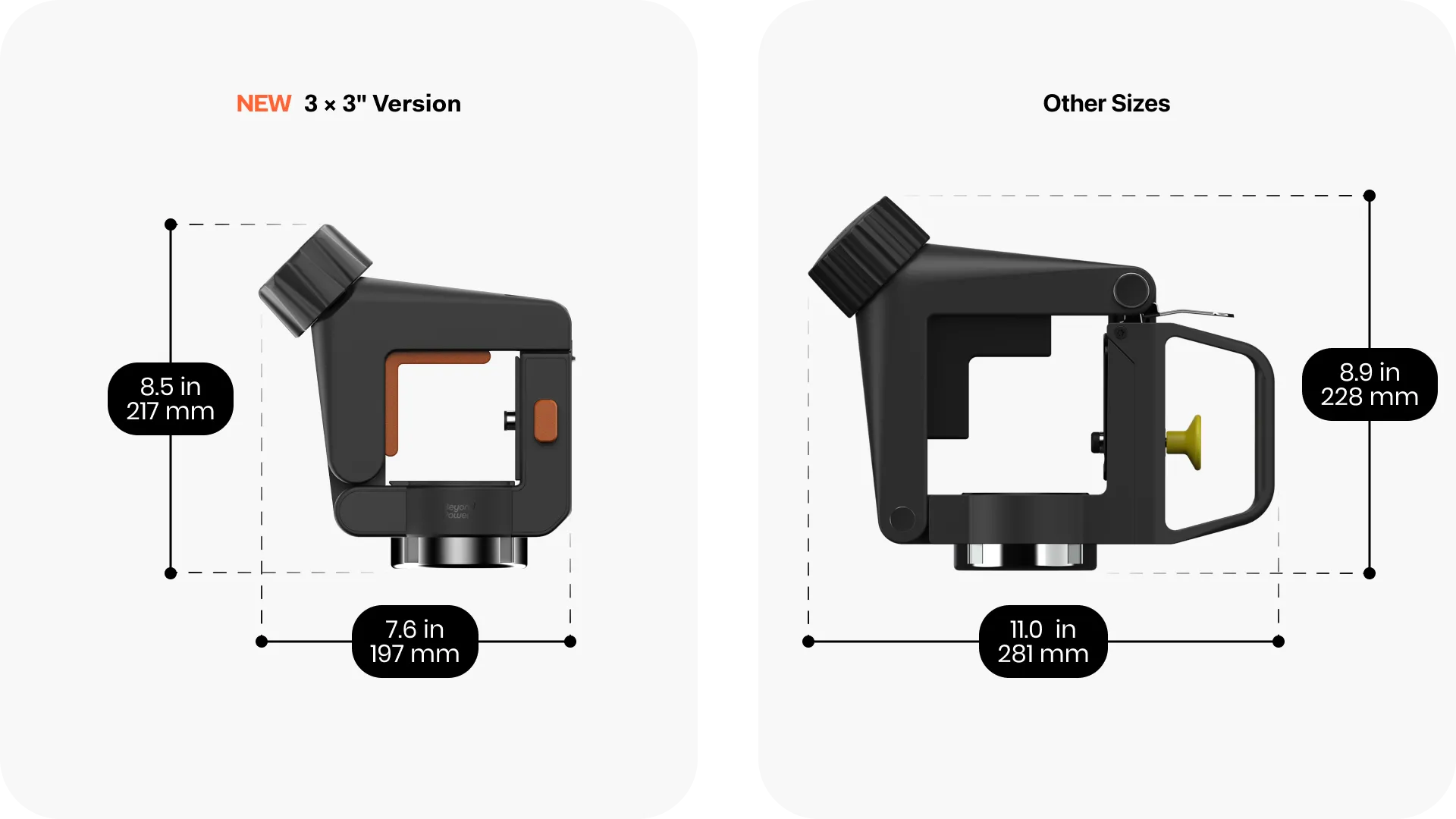 Sliding Rack Mount 对比